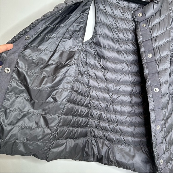 Athleta Downkind Down Puffer Vest in Silver Bells Gray - Picture 7 of 9